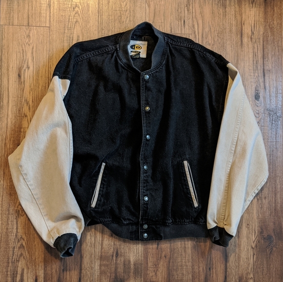 Vintage 90s Call of the Wild Wolf Jean Jacket XL - Picture 2 of 8